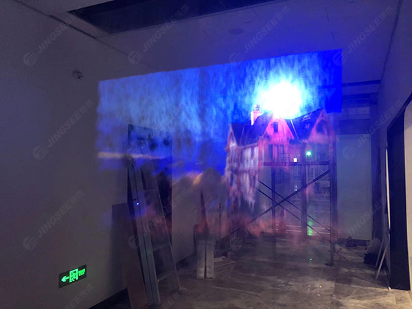 全息投影，霧幕投影